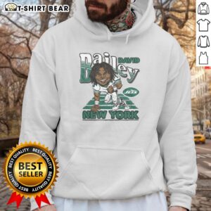 Stylish New York Jets David Bailey hoodie featuring team colors and logo, perfect for fans and casual wear.