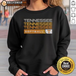 Nice Tennessee Volunteers college softball hype sweatshirt featuring bold team colors and logo, perfect for fans.