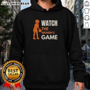 Stylish Good Watch Women's Game Basketball Hoodie in vibrant colors, perfect for fans and casual wear.