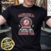 Premium Alabama Crimson Tide T-shirt: 'I May Live In Georgia On Sundays, My Heart Belongs To Crimson Tide'