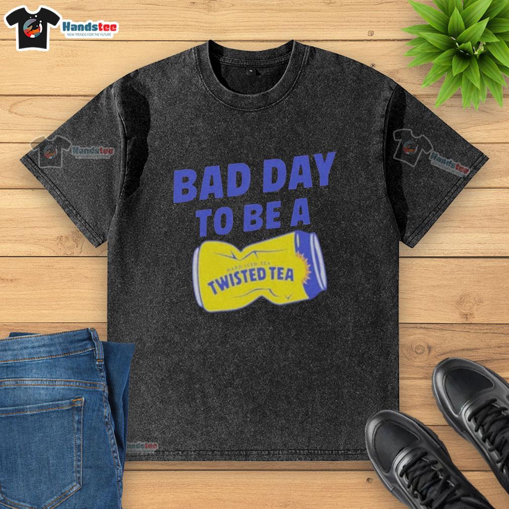 premium-bad-day-to-be-a-twisted-tea-meme-washed-t-shirt Premium Bad Day to Be a Twisted Tea meme washed t-shirt featuring humorous graphic design and vibrant colors.