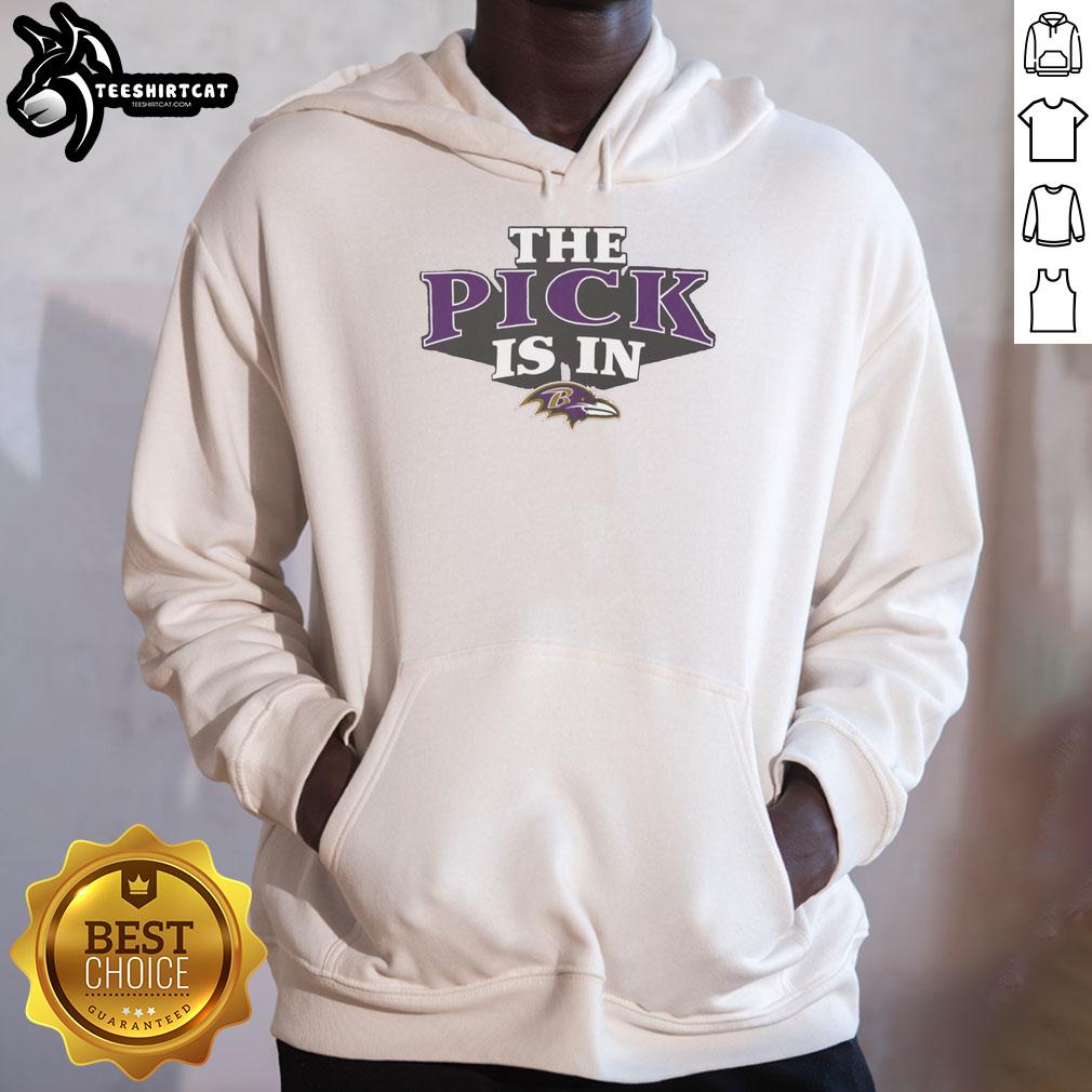 premium-baltimore-ravens-pick-is-in-hoodie Premium Baltimore Ravens Pick Is In Hoodie featuring team logo and stylish design for enthusiastic fans.
