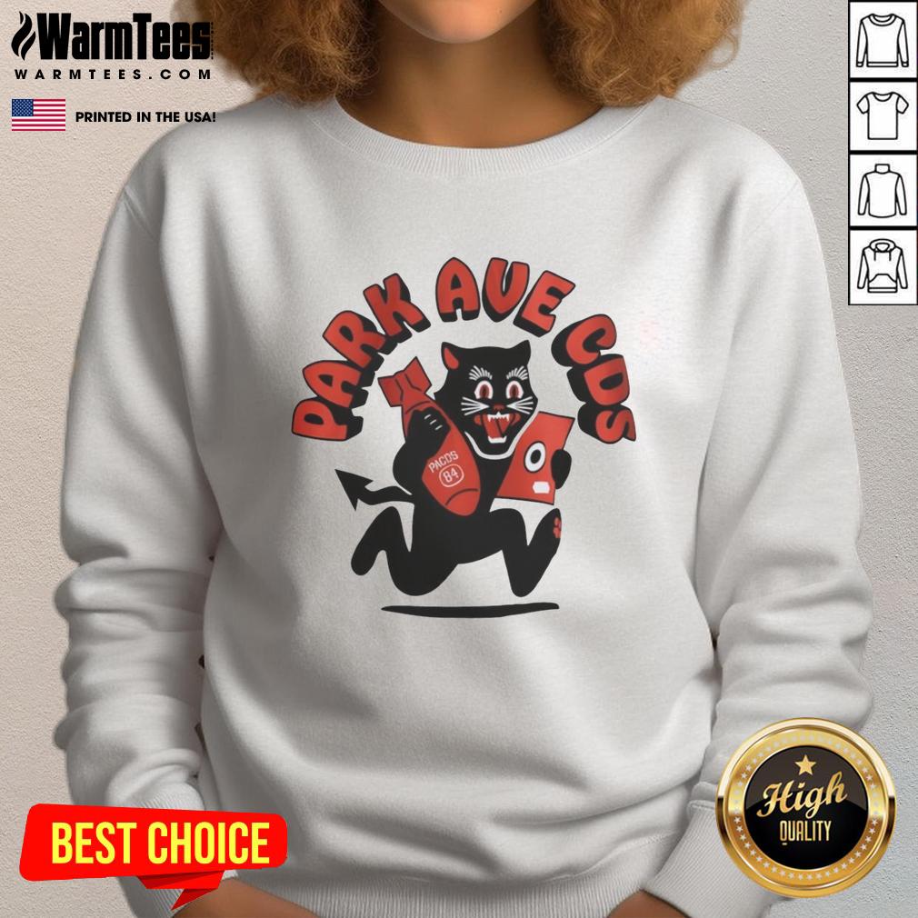 premium-black-cat-park-ave-cos-sweatshirt Premium Black Cat Park Ave Cos Sweatshirt featuring a stylish design perfect for casual wear and cat lovers.