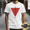 Premium Boxinton God's Plan T-Shirt featuring an upside-down red triangle design, perfect for stylish streetwear.