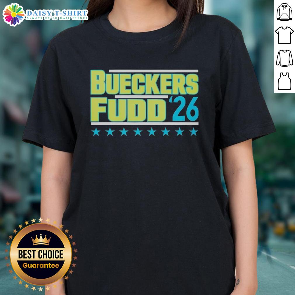 Premium Bueckers Fudd 2026 Ladies Tee Premium Bueckers Fudd 2026 ladies tee featuring a stylish design, perfect for sports fans and casual wear.
