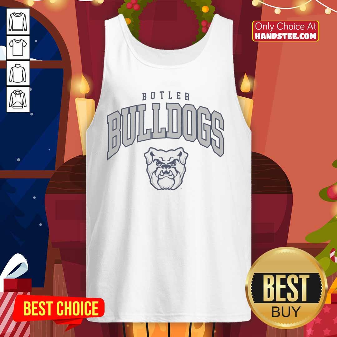 premium-butler-bulldogs-classic-logo-tank-top Premium Butler Bulldogs Classic Logo Tank Top featuring the iconic bulldog logo in vibrant colors.