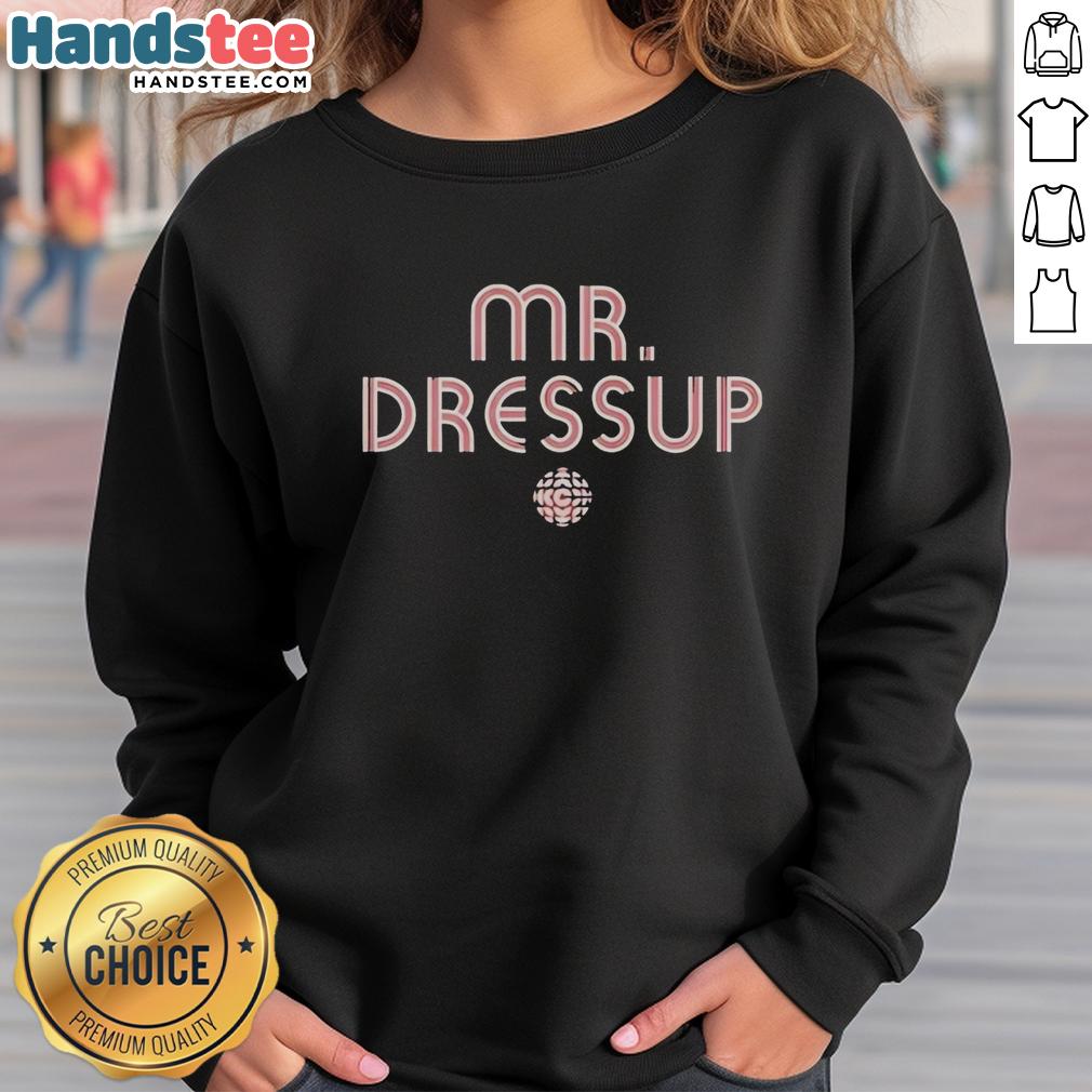 premium-cbc-mr-dressup-canada-sweatshirt Premium CBC Mr. Dressup Canada sweatshirt featuring vibrant colors and a classic design for cozy, stylish wear.
