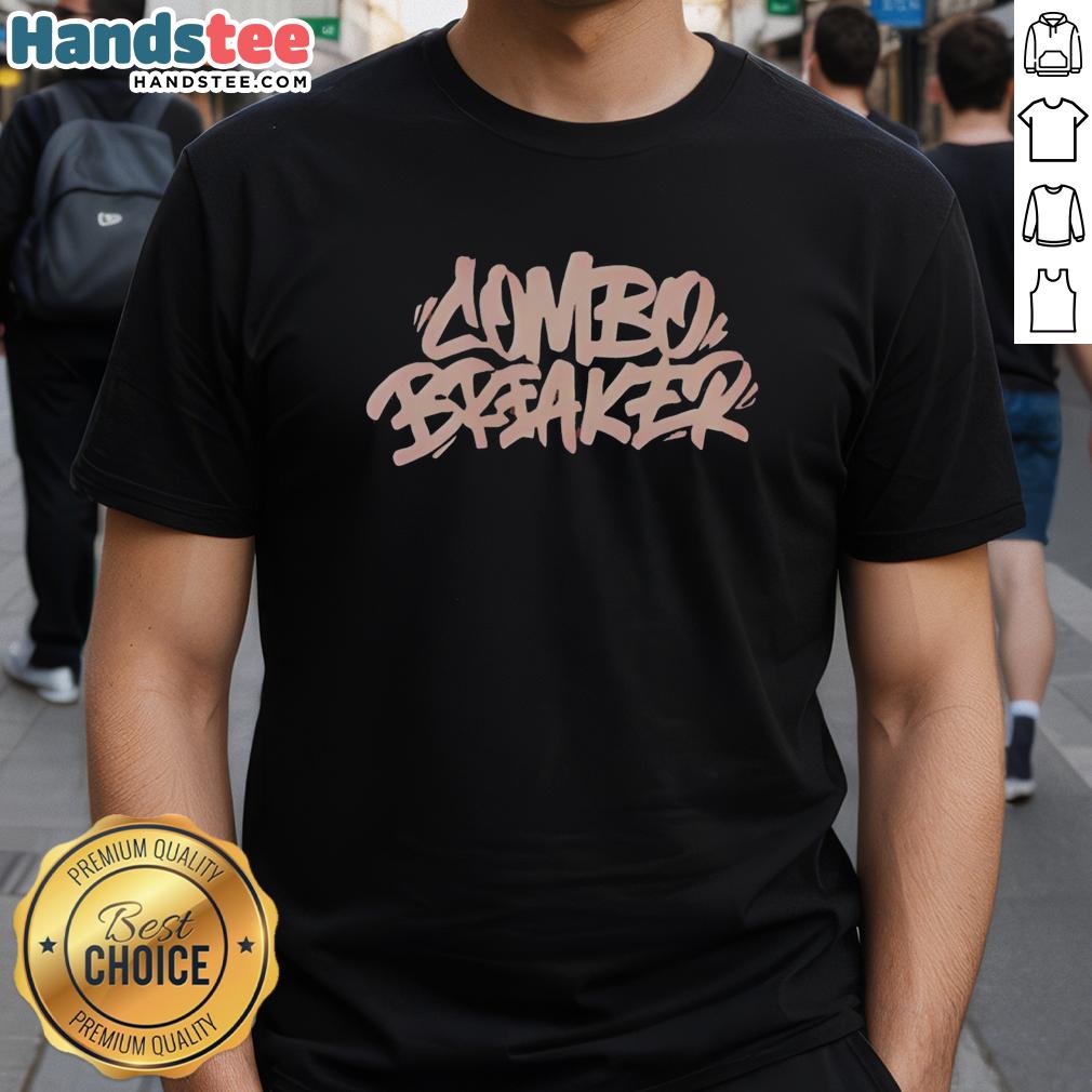premium-combo-breaker-logo-t-shirt Premium Combo Breaker Logo T-Shirt featuring a bold design, perfect for gamers and fans of stylish apparel.