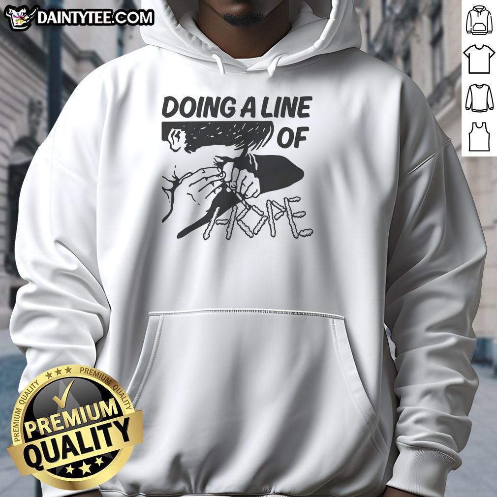 premium-doing-a-line-of-hope-hoodie Premium Doing A Line Of Hope Hoodie in stylish design, perfect for spreading positivity and hope in fashion.