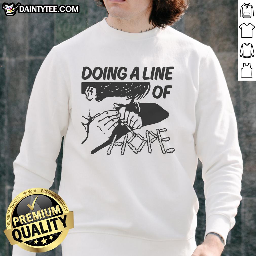 premium-doing-a-line-of-hope-sweatshirt Premium Doing A Line Of Hope Sweatshirt featuring a stylish design and comfortable fit for everyday wear.
