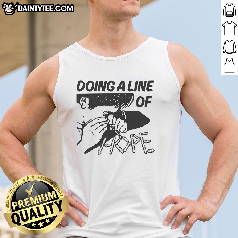 premium-doing-a-line-of-hope-tank-top Premium 'Doing A Line of Hope' tank top featuring a motivational design for stylish and uplifting casual wear.
