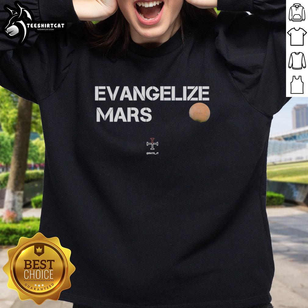 premium-evangelize-mars-logo-sweatshirt Premium Evangelize Mars Logo Sweatshirt featuring a stylish design and comfortable fit for casual wear.
