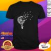 Premium Flower Power Dandelion Fly Away Freedom T-Shirt featuring vibrant dandelion graphics and a comfortable fit.
