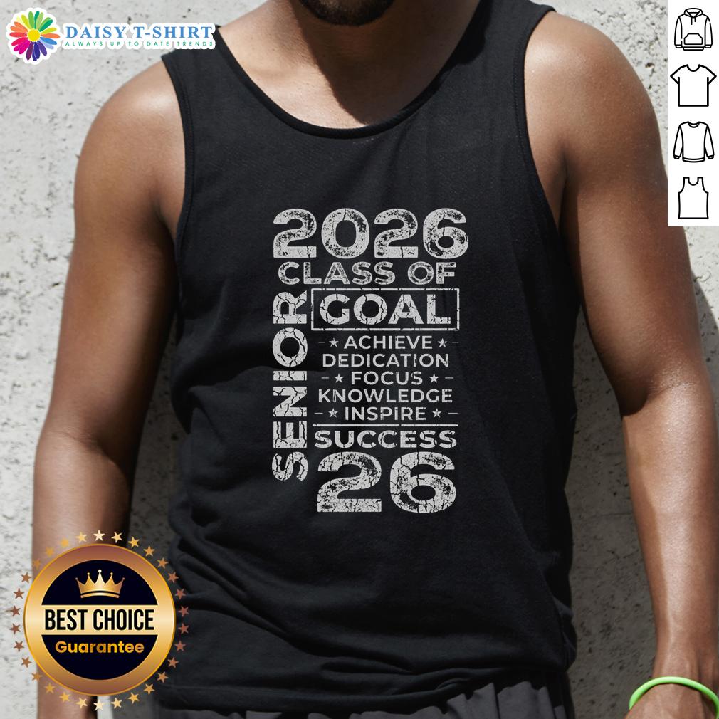 Premium Graduation 2026 Tank Top Premium Graduation 2026 Tank Top featuring stylish design perfect for celebrating your graduation day in comfort.