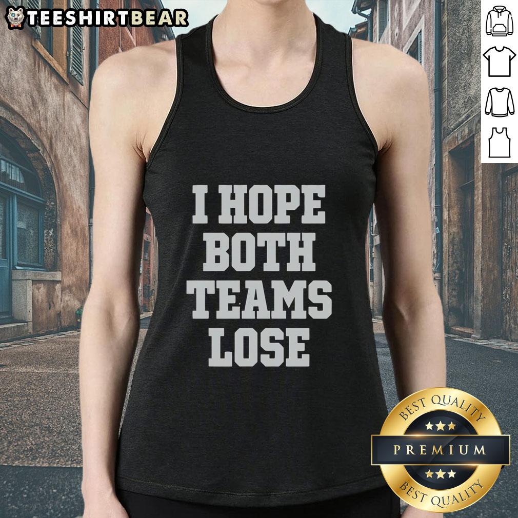 premium-i-hope-both-teams-lose-sports-emblem-tank-top Premium I Hope Both Teams Lose sports emblem tank top featuring a humorous design for sports fans and casual wear.