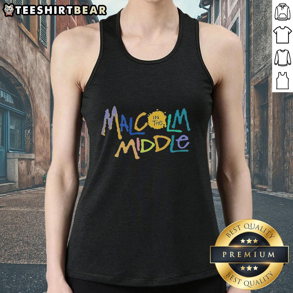 premium-malcolm-in-the-middle-vintage-tank-top Premium Malcolm In The Middle vintage tank top featuring iconic characters, perfect for fans of the classic TV show.