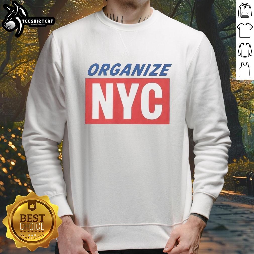 premium-mayor-mamdani-organize-nyc-sweatshirt Premium Mayor Mamdani Organize NYC sweatshirt in a stylish design, perfect for supporters of community activism.