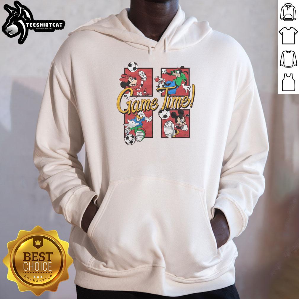 premium-mickey-and-friends-game-time-hoodie Alt Text: Premium Mickey and Friends Game Time Hoodie featuring vibrant character graphics, perfect for Disney fans and cozy wear.