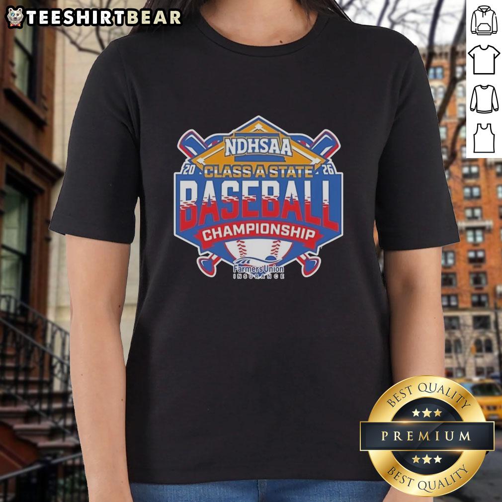 premium-ndhsaa-class-a-baseball-state-tournament-merchandise-2026-ladies-tee Premium NDHSAA Class A Baseball State Tournament 2026 ladies tee featuring stylish design and comfortable fit.
