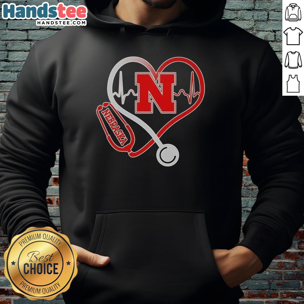 premium-nebraska-cornhuskers-heartbeat-love-nurse-hoodie Premium Nebraska Cornhuskers Heartbeat Love Nurse Hoodie in red, perfect for passionate fans and dedicated nurses.