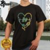 Premium Oakland Athletics Stethoscope Heartbeat T-Shirt, perfect for fans showcasing love for baseball and healthcare.