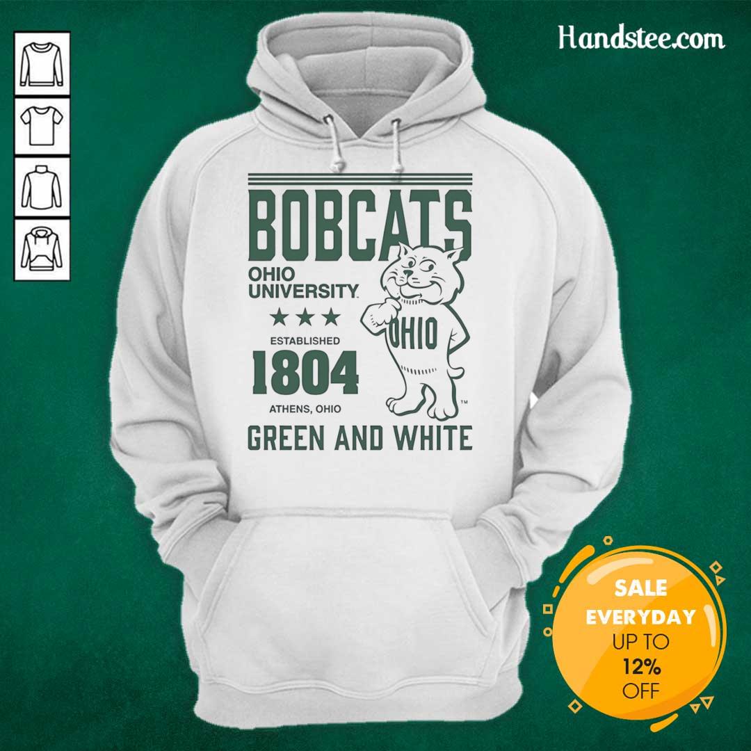 premium-ohio-bobcats-university-established-1804-vintage-hoodie Vintage Premium Ohio Bobcats hoodie, established 1804, featuring classic design and university logo for fans and alumni.