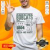 Premium Ohio Bobcats University Established 1804 vintage t-shirt featuring classic design and school colors.