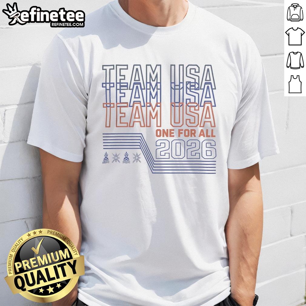 premium-team-usa-one-for-all-2026-sports-tournament-graphic-t-shirt Premium Team USA One For All 2026 Sports Tournament Graphic T-Shirt featuring vibrant design and patriotic colors.