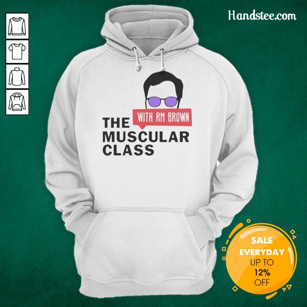 premium-the-muscular-class-with-rm-brown-hoodie Premium The Muscular Class hoodie in rich brown, showcasing style and comfort for fitness enthusiasts.