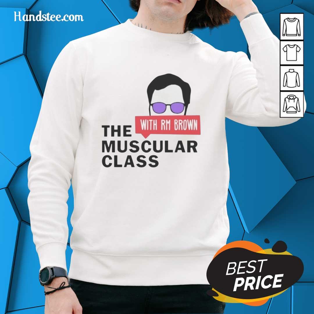 premium-the-muscular-class-with-rm-brown-sweatshirt Premium Muscular Class Rm Brown Sweatshirt showcasing a stylish design for fitness enthusiasts.
