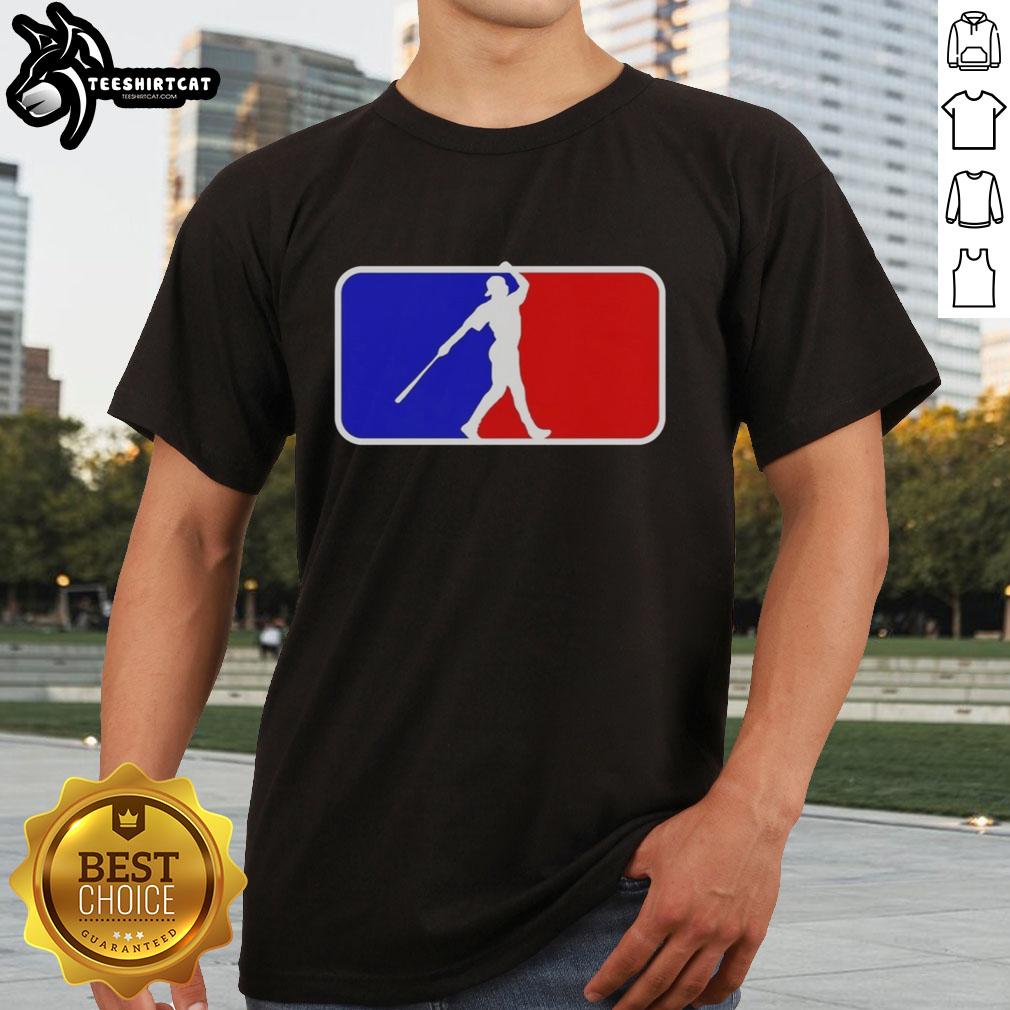 premium-the-natural-mlb-logo-t-shirt Premium The Natural MLB Logo T-Shirt featuring a bold team logo, perfect for baseball fans and casual wear.