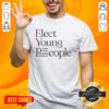 Premium Tony Goldwyn Elect Young People T-Shirt featuring a vibrant design, perfect for supporting youth engagement.