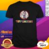 Alt Text: Premium Toysaurus Yabba-Dabba Dinosaurs Logo T-Shirt featuring vibrant dinosaur graphics for kids and dinosaur lovers.