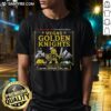 Alt Text: Premium Vegas Golden Knights 2026 Western Conference Final Pixelated Knight Retro T-Shirt showcasing team pride and style.