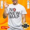 Alt Text: Premium Virginia No New Map Protest Stop Gerrymandering T-Shirt featuring bold graphics promoting fair voting.