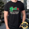 Premium Yoshi Adulting Please Wait T-Shirt featuring a playful Yoshi design, perfect for gamers and casual wear.