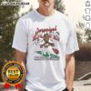 Alt Text: Stylish Arizona Cardinals Jeremiyah Love T-Shirt featuring vibrant team colors and logo, perfect for fans.