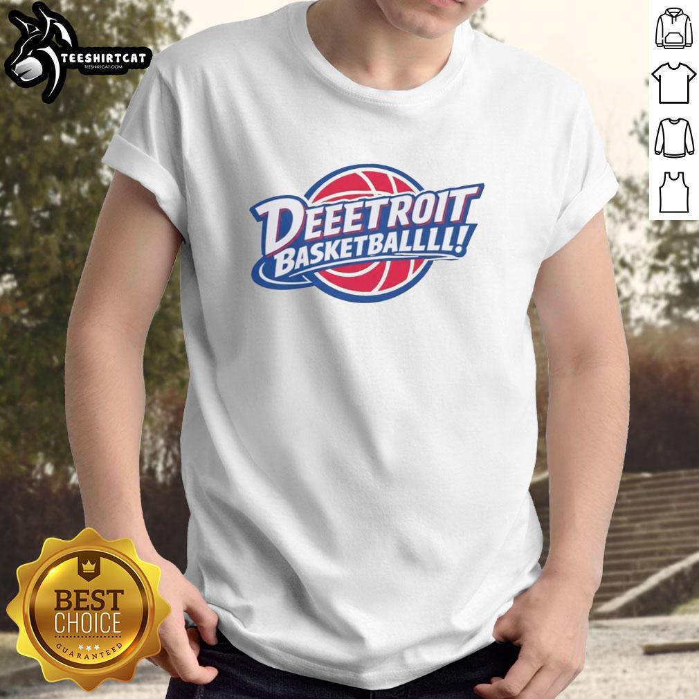 pretty-deeetroit-basketball-detroit-pistons-t-shirt Alt Text: Pretty Deeetroit Basketball Detroit Pistons T-Shirt featuring vibrant graphics and team colors, perfect for fans.
