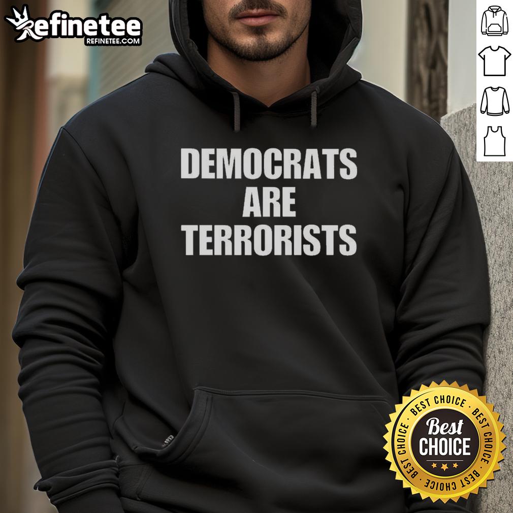 pretty-democrats-are-terrorists-hoodie Pretty Democrats Are Terrorists Hoodie in bold lettering, showcasing a stylish and provocative political statement.