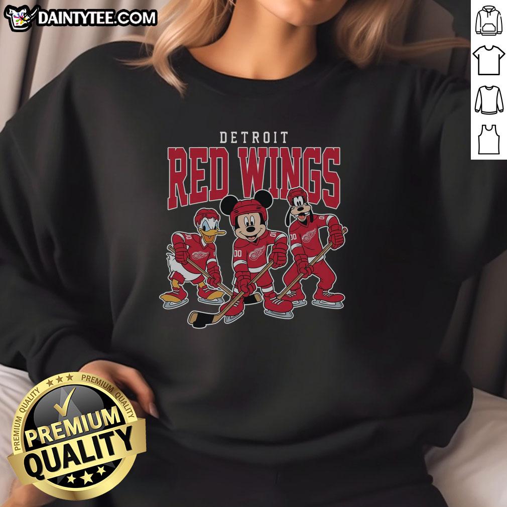 pretty-detroit-red-wings-disney-team-ice-hockey-sweatshirt Pretty Detroit Red Wings Disney team ice hockey sweatshirt featuring vibrant graphics and a cozy design for fans.