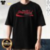 Alt Text: Pretty Enjoy Jesus Christ Thou Shalt Never Thirst T-Shirt in Coca-Cola logo style, perfect for faith-inspired fashion.