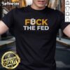 Pretty Fck The Fed Electronic Money T-Shirt featuring a bold graphic design for cryptocurrency enthusiasts.