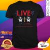 Pretty Live 2 Stay Puft T-Shirt featuring a colorful Stay Puft Marshmallow Man design on a stylish tee.