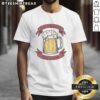 Pretty Love Is Temporary Beer Is Forever T-Shirt featuring a fun, bold graphic design perfect for beer enthusiasts.