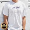 Pretty Love Spell T-Shirt featuring 'My True Loves Face Ive Yet To See' design, perfect for romantic gift ideas.