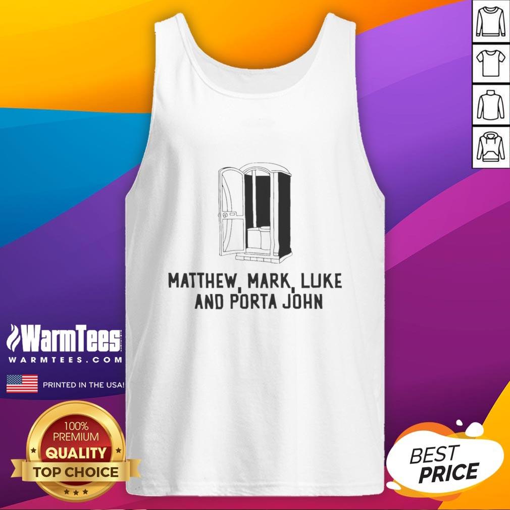 pretty-matthew-mark-luke-and-porta-john-tank-top Alt Text: Stylish Pretty Matthew Mark Luke and Porta John tank top design featuring vibrant colors and trendy graphics.