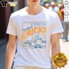 Stylish New York Knicks regional T-shirt featuring team colors and logo, perfect for fans and casual wear.