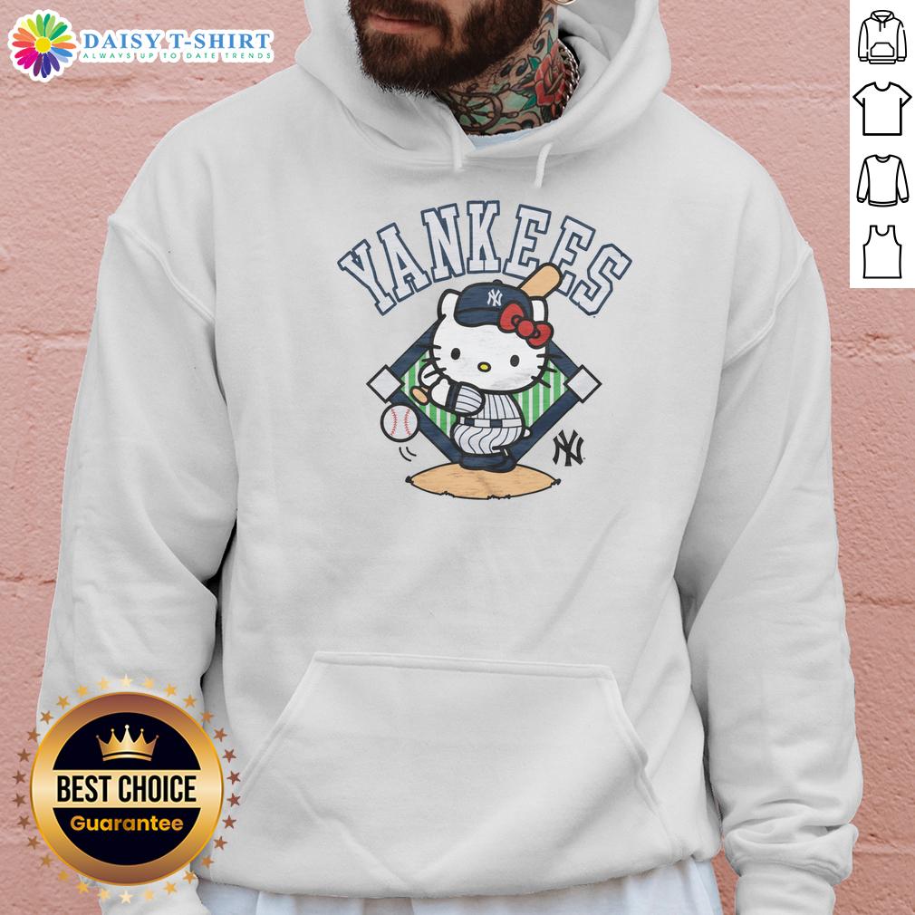 Pretty New York Yankees Hello Kitty Hoodie Pretty New York Yankees Hello Kitty hoodie featuring a stylish design, perfect for fans and fashion lovers alike.