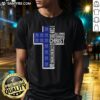 Pretty New York Yankees I Can Do All Things Through Christ Who Strengthens Me Cross Christian T-Shirt design.