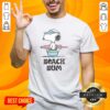 Pretty Peanuts Beach Bum Snoopy T-Shirt featuring Snoopy in a relaxed beach setting, perfect for summer fun.